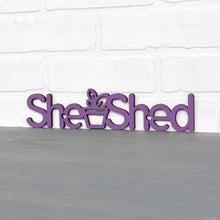 Load image into Gallery viewer, Spunky Fluff Proudly Handmade in South Dakota, USA Small / Purple She Shed