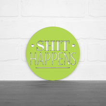Load image into Gallery viewer, Spunky Fluff Proudly Handmade in South Dakota, USA Small / Pear Green Shit Happens