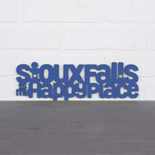 Load image into Gallery viewer, Spunky Fluff Proudly handmade in South Dakota, USA Small / Cobalt Blue Sioux Falls is my Happy Place