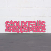 Load image into Gallery viewer, Spunky Fluff Proudly handmade in South Dakota, USA Small / Magenta Sioux Falls is my Happy Place