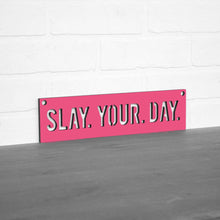 Load image into Gallery viewer, Spunky Fluff Proudly Handmade in South Dakota, USA Slay Your Day