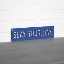 Load image into Gallery viewer, Spunky Fluff Proudly Handmade in South Dakota, USA Slay Your Day