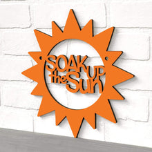 Load image into Gallery viewer, Spunky Fluff Proudly handmade in South Dakota, USA Small / Orange Soak Up The Sun