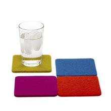 Load image into Gallery viewer, Graf Lantz Kitchen & Bar Electric Square Multi-Color Coaster 4-Pack