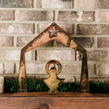 Load image into Gallery viewer, Prairie Dance Proudly Handmade in South Dakota, USA Stable &amp; Manger Decorative Piece
