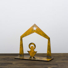 Load image into Gallery viewer, Prairie Dance Proudly Handmade in South Dakota, USA Stable & Manger Decorative Piece