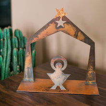 Load image into Gallery viewer, Prairie Dance Proudly Handmade in South Dakota, USA Stable & Manger Decorative Piece