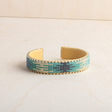 Load image into Gallery viewer, Etkie Jewelry Summer Beaded Glass Cuff - Small
