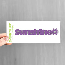 Load image into Gallery viewer, Spunky Fluff Proudly Handmade in South Dakota, USA Magnet / Purple Sunshine-Tiny Word Magnet
