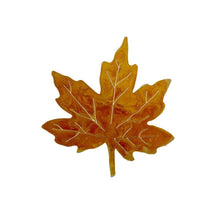 Load image into Gallery viewer, Prairie Dance Proudly Handmade in South Dakota, USA SWAP™ Decorative Fall Maple Leaf