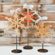 Load image into Gallery viewer, Prairie Dance Proudly Handmade in South Dakota, USA Large / Silver SWAP™ Freeze Snowflake