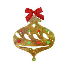 Load image into Gallery viewer, Prairie Dance Proudly Handmade in South Dakota, USA Large / Red SWAP™ Retro Ornament