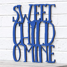 Load image into Gallery viewer, Spunky Fluff Proudly Handmade in South Dakota, USA Medium / Cobalt Blue Sweet Child O Mine