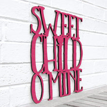 Load image into Gallery viewer, Spunky Fluff Proudly Handmade in South Dakota, USA Medium / Magenta Sweet Child O Mine