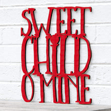 Load image into Gallery viewer, Spunky Fluff Proudly Handmade in South Dakota, USA Medium / Red Sweet Child O Mine