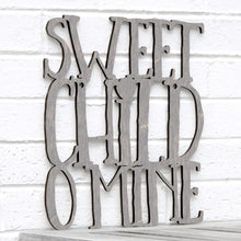 Load image into Gallery viewer, Spunky Fluff Proudly Handmade in South Dakota, USA Medium / Weathered Gray Sweet Child O Mine