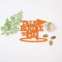 Load image into Gallery viewer, Spunky Fluff Proudly Handmade in South Dakota, USA Small / Orange Talk Birdie To Me