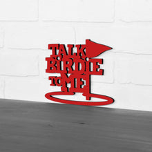 Load image into Gallery viewer, Spunky Fluff Proudly Handmade in South Dakota, USA Small / Red Talk Birdie To Me