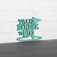 Load image into Gallery viewer, Spunky Fluff Proudly Handmade in South Dakota, USA Small / Turquoise Talk Birdie To Me