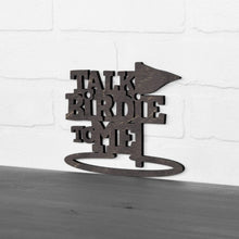 Load image into Gallery viewer, Spunky Fluff Proudly Handmade in South Dakota, USA Small / Weathered Ebony Talk Birdie To Me