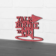 Load image into Gallery viewer, Spunky Fluff Proudly Handmade in South Dakota, USA Small / Weathered Red Talk Birdie To Me