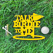 Load image into Gallery viewer, Spunky Fluff Proudly Handmade in South Dakota, USA Small / Yellow Talk Birdie To Me