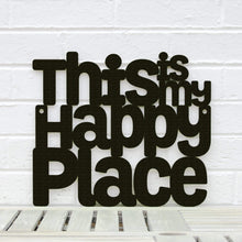 Load image into Gallery viewer, Spunky Fluff Proudly Handmade in South Dakota, USA Small / Black This is my Happy Place