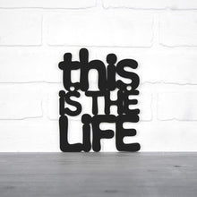 Load image into Gallery viewer, Spunky Fluff Proudly Handmade in South Dakota, USA Small / Black This Is The Life