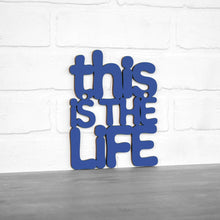 Load image into Gallery viewer, Spunky Fluff Proudly Handmade in South Dakota, USA Small / Cobalt Blue This Is The Life