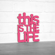 Load image into Gallery viewer, Spunky Fluff Proudly Handmade in South Dakota, USA Small / Magenta This Is The Life