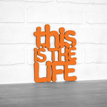 Load image into Gallery viewer, Spunky Fluff Proudly Handmade in South Dakota, USA Small / Orange This Is The Life