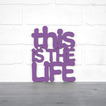 Load image into Gallery viewer, Spunky Fluff Proudly Handmade in South Dakota, USA Small / Purple This Is The Life