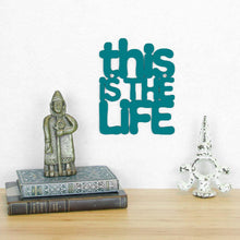 Load image into Gallery viewer, Spunky Fluff Proudly Handmade in South Dakota, USA Small / Teal This Is The Life