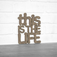 Load image into Gallery viewer, Spunky Fluff Proudly Handmade in South Dakota, USA Small / Weathered Brown This Is The Life