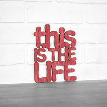 Load image into Gallery viewer, Spunky Fluff Proudly Handmade in South Dakota, USA Small / Weathered Red This Is The Life