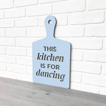 Load image into Gallery viewer, Spunky Fluff Proudly Handmade in South Dakota, USA Medium / Powder This Kitchen is for Dancing