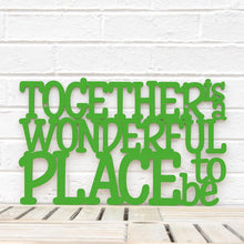 Load image into Gallery viewer, Spunky Fluff Proudly Handmade in South Dakota, USA Medium / Grass Green Together is a Wonderful Place to Be