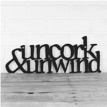 Load image into Gallery viewer, Spunky Fluff Proudly Handmade in South Dakota, USA Medium / Black Uncork & Unwind