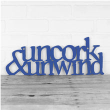 Load image into Gallery viewer, Spunky Fluff Proudly Handmade in South Dakota, USA Medium / Cobalt Blue Uncork & Unwind