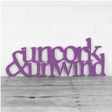 Load image into Gallery viewer, Spunky Fluff Proudly Handmade in South Dakota, USA Medium / Purple Uncork & Unwind