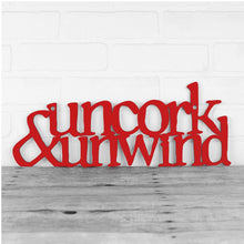 Load image into Gallery viewer, Spunky Fluff Proudly Handmade in South Dakota, USA Medium / Red Uncork & Unwind