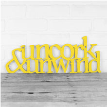 Load image into Gallery viewer, Spunky Fluff Proudly Handmade in South Dakota, USA Medium / Yellow Uncork & Unwind