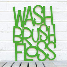 Load image into Gallery viewer, Spunky Fluff Proudly handmade in South Dakota, USA Wash Brush Floss