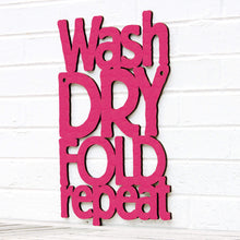Load image into Gallery viewer, Spunky Fluff Proudly handmade in South Dakota, USA Small / Magenta Wash Dry Fold Repeat