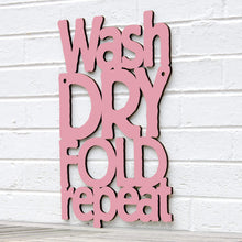 Load image into Gallery viewer, Spunky Fluff Proudly handmade in South Dakota, USA Small / Pink Wash Dry Fold Repeat