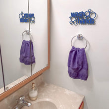 Load image into Gallery viewer, Spunky Fluff Proudly handmade in South Dakota, USA "Wash Your Hands" Decorative Wall Sign