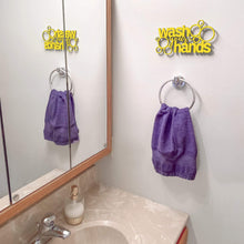 Load image into Gallery viewer, Spunky Fluff Proudly handmade in South Dakota, USA "Wash Your Hands" Decorative Wall Sign