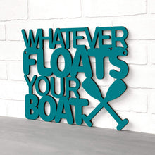 Load image into Gallery viewer, Spunky Fluff Proudly handmade in South Dakota, USA Whatever Floats Your Boat