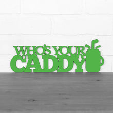 Load image into Gallery viewer, Spunky Fluff Proudly handmade in South Dakota, USA Small / Grass Green Who's Your Caddy