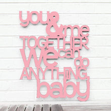 Load image into Gallery viewer, Spunky Fluff Proudly handmade in South Dakota, USA Medium / Pink You and Me Together